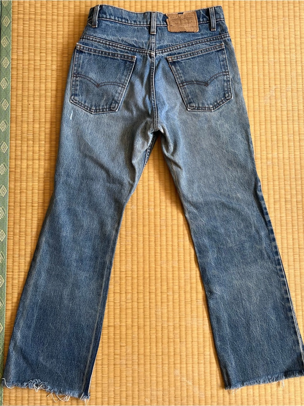 Vintage Levi’s blue jeans